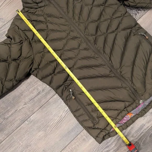 Isis Women's Whisper 650 fill Down Puffer Jacket Water Resistant Winter 8 - Picture 16 of 16